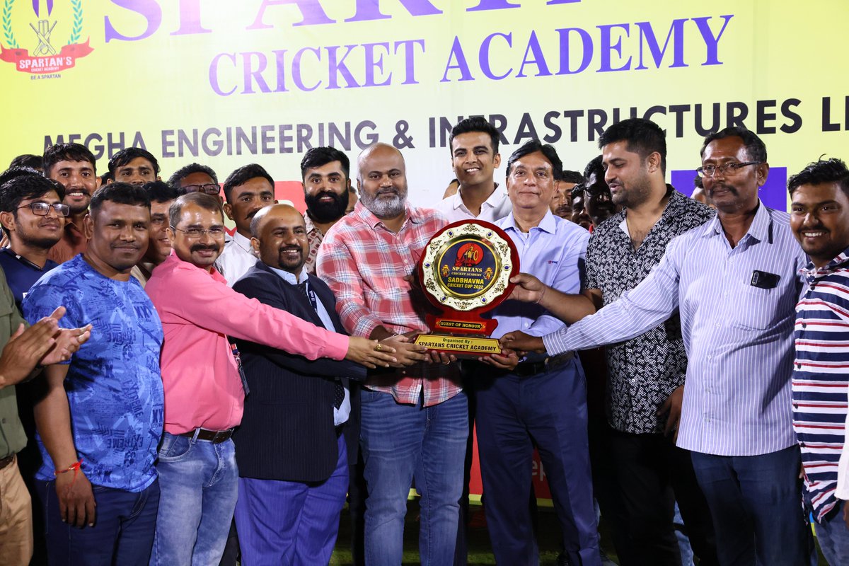 MEIL_Group's tweet image. It was a fantastic end to the 5-day #Sadbhawna Cup #T20 organised by #MEIL &amp;amp; #spartancricketacademy in #Jodhpur. #Judiciary beat #Adm&amp;amp;Police team by 7 #wickets to lift the #cup in a nail-biting finish. #Congratulations to the #winners.