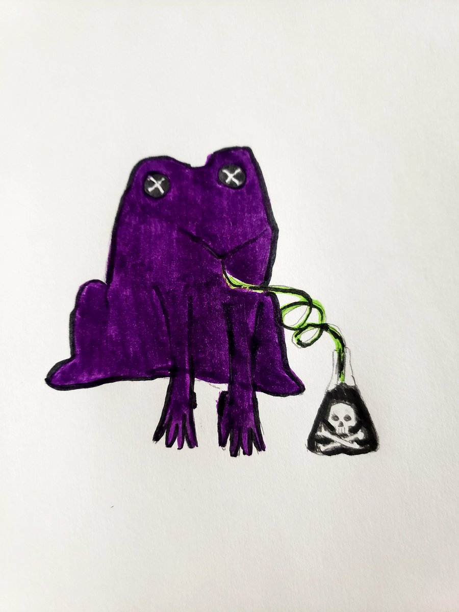 doodlyskeleton's tweet photo. Day 19: Poison ☠🥤 https://t.co/Owwz6Iukqa