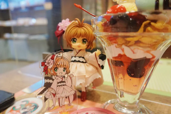 CLAMP カフェ久しぶりのドール写真 #CLAMP画業30周年カフェ 