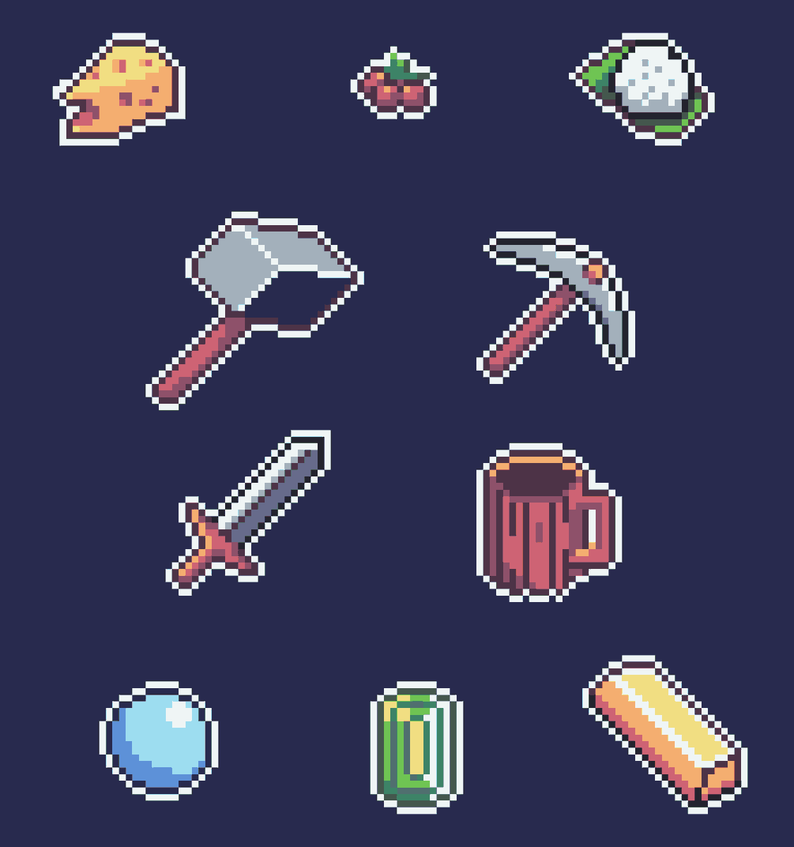 pexbitgalary's tweet photo. Gameart.08 -first kit at the survival

#pixel #pixel_art #digitalart  #pixel_dailies https://t.co/tDma9Re5iV