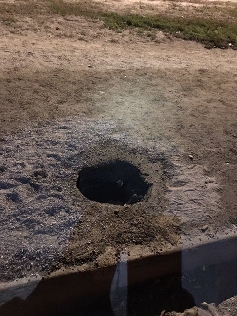DaveAFoote's tweet photo. @denverparksrec This hole in the outer running path in Washington Park across from 629 S. Downing is a serious hazard for anyone running or walking on the path. Can this get fixed ASAP? I submitted at 311 report as well https://t.co/8mTbjMFkNL