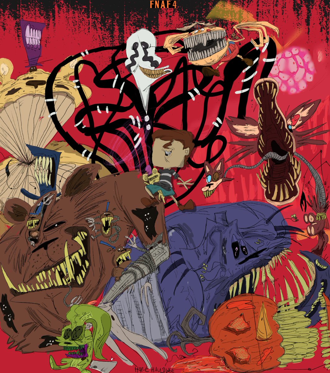 The FnaF sort-of-messy drawings series in a easier package thread. Thank you for inspiring me to draw in the first place. (1/3)