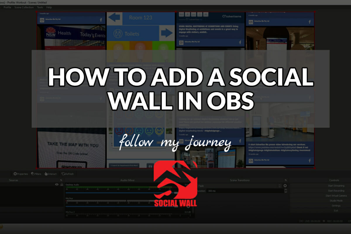 Marco_Tran's tweet photo. HOW TO ADD A SOCIAL WALL IN #Obs

We have covered several how to videos for #Obs (Open Broadcaster Software) such as HOW TO FIX #Obs BROWSER SOURCE NOT DISPLAYING, HOW TO...

 #OpenBroadcasterSoftware https://t.co/ONDVp4As7B https://t.co/YXOzRpUWNj
