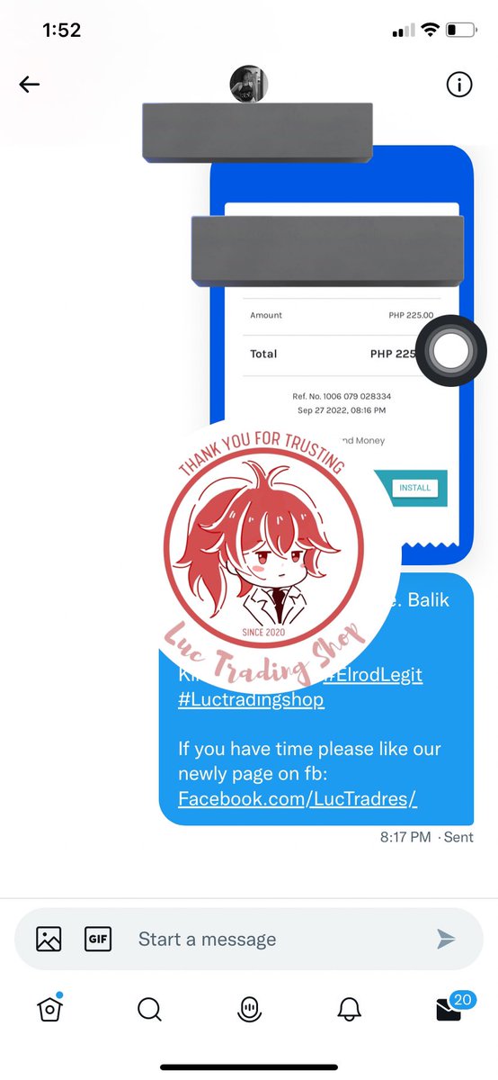 EDTrader1217's tweet photo. [1674] Paypal to gcash Trade

#ElrodLegit #LucTradingShop 

Tags: lf Paypal to gcash Trade lf Paypal to gcash Trade lf paypal to gcash https://t.co/NbG4ah4qLM