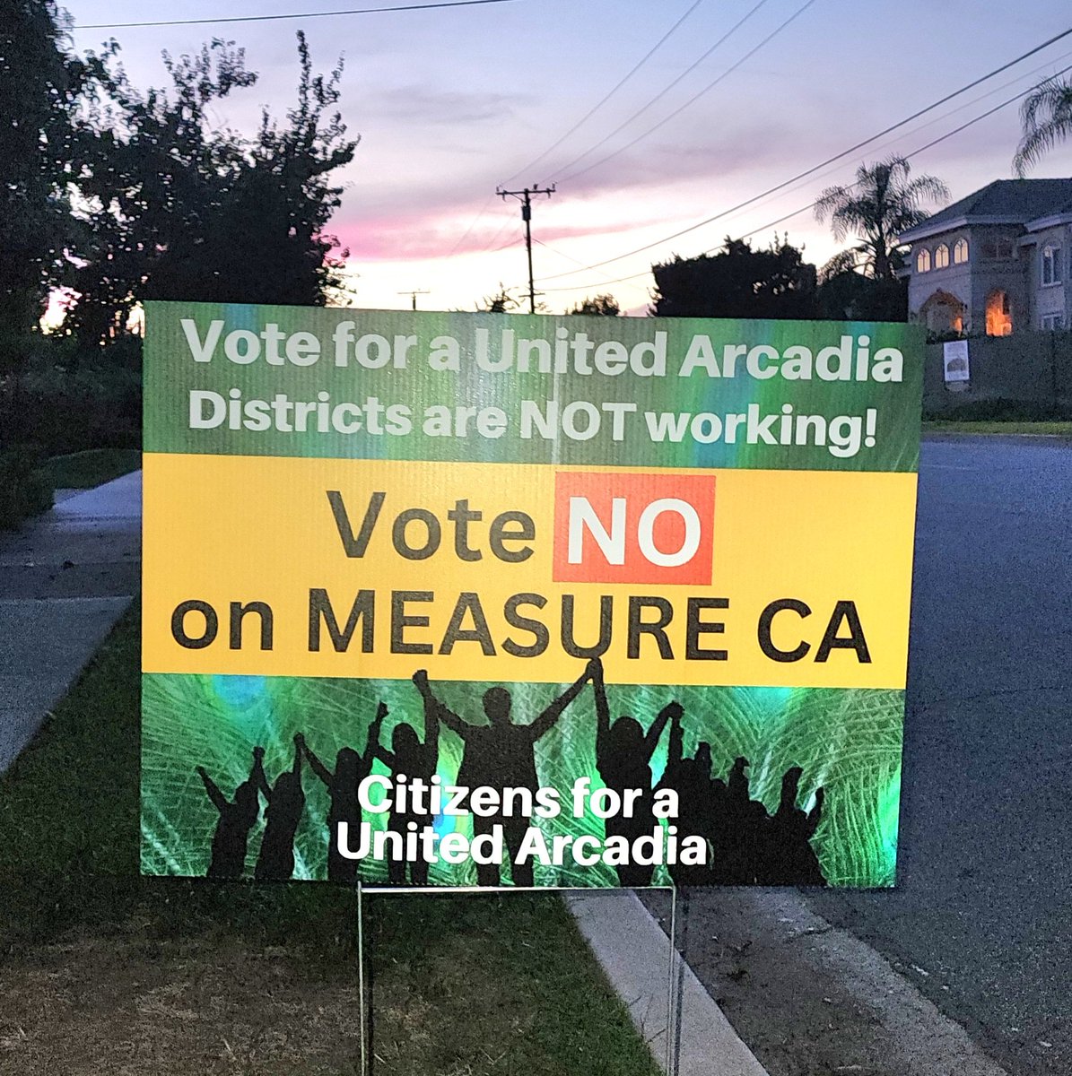 PMAMUNDSON's tweet photo. Ballots are out, please vote and vote No on Arcadia CA, districts are dividing Arcadia. https://t.co/CQMw12FmKT
