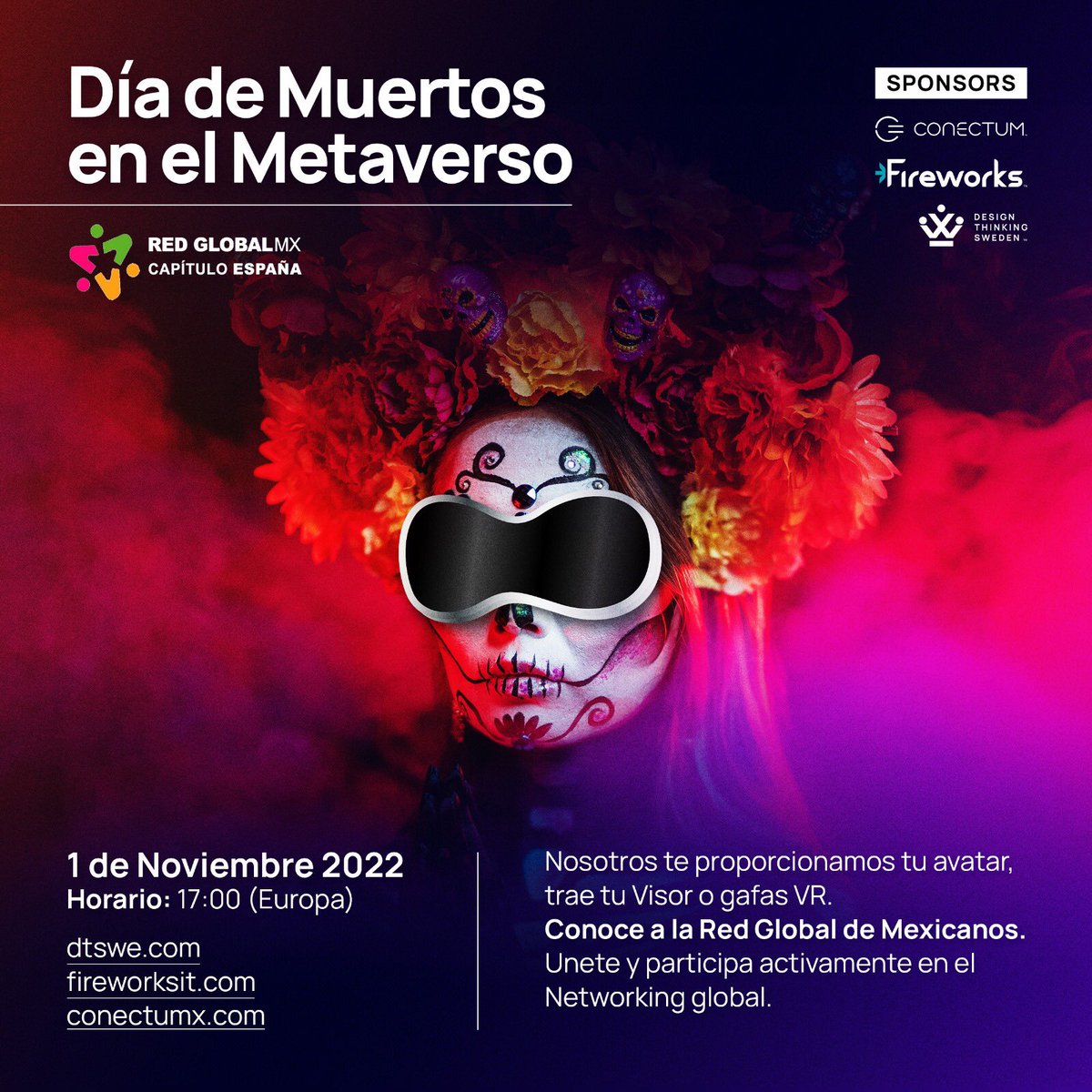 RedGlobalMxEsp's tweet photo. ¿𝑸𝒖𝒊𝒆𝒓𝒆𝒔 𝒄𝒐𝒏𝒐𝒄𝒆𝒓 𝒍𝒐 𝒒𝒖𝒆 𝒆𝒔 𝒆𝒍 𝑴𝒆𝒕𝒂𝒗𝒆𝒓so y cómo 𝒇𝒖𝒏𝒄𝒊𝒐𝒏𝒂? 
¿𝒀 𝒔𝒊 𝒂𝒅𝒆𝒎á𝒔 𝒄𝒆𝒍𝒆𝒃𝒓𝒂𝒎𝒐𝒔 E𝒍 𝒅í𝒂 𝒅𝒆 𝒎𝒖𝒆𝒓𝒕𝒐𝒔?

I𝒏𝒔𝒄𝒓𝒊𝒃ete  𝒆𝒏 𝒆𝒍 𝒔𝒊𝒈𝒖𝒊𝒆𝒏𝒕𝒆 𝒍𝒊𝒏𝒌: https://t.co/ueEK0ed4f6 https://t.co/ecNCLCIJFg