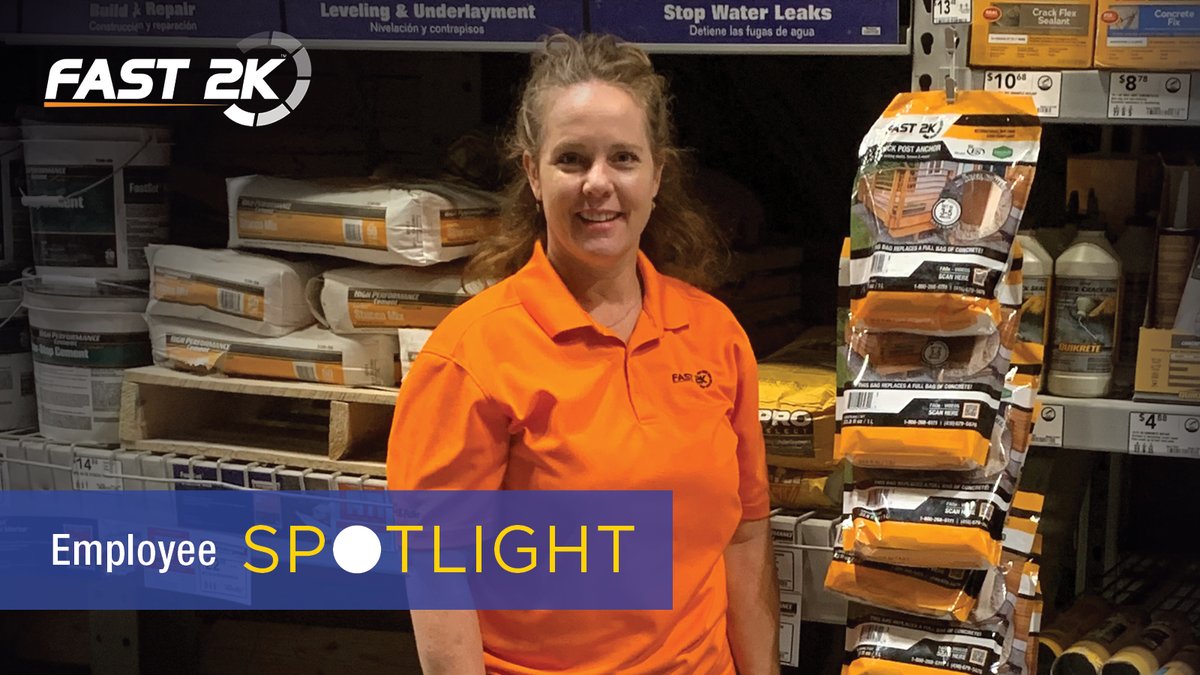 BuildItFast2K's tweet photo. Meet Wendy Reynolds, Technical Sales Professional – she was introduced to Fast2K after starting in 2019, and she's part of the team that manages Fast2K @Lowes. She never gets tired of answering questions about the product, because she learns something new every time! #fast2k https://t.co/shzVhQZDxK