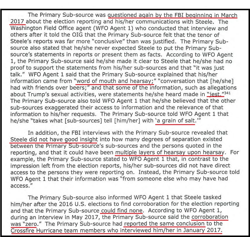 TheLastRefuge2's tweet photo. @HansMahncke @walkafyre I've been pointing this out for years. The FBI interviewed Danchenko *before* the first FISA renewal, and knew the Dossier (woods file) was BS. Yet the DOJ/FBI renewed the application (it's identical to first). 

That's why the DOJ/FBI needed to throw a CHS bag over him.👇 https://t.co/0S1YR9VYuA