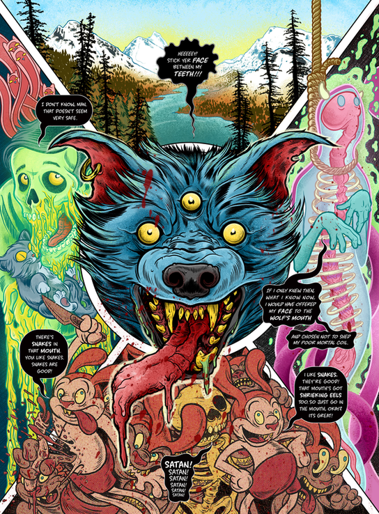 corridorpubs's tweet photo. Have you read the first volume of CORRIDOR yet? We still have both physical &amp; digital copies available in time for Halloween. 

New horror. Weird worlds. Fiction. Comics. Essays.  Art by the likes of @scarecrowoven @brian_level @RyLeeart &amp; @DaveWachter!

https://t.co/mua1z9vbbk https://t.co/S2ZZYNpxmO