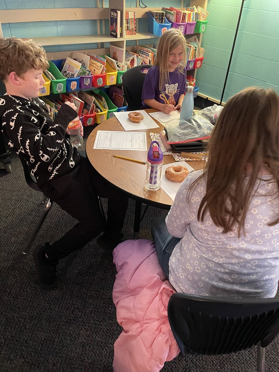 JamieG6708's tweet photo. We integrated some science and nonfiction ELA standards to discover how real world problems were solved and the events that took place to solve them! Wrapped our unit with the invention of the donut and a yummy treat! #fortproud @RyanSouza_Fort @FortOsageSchool https://t.co/ty6i5AAabo