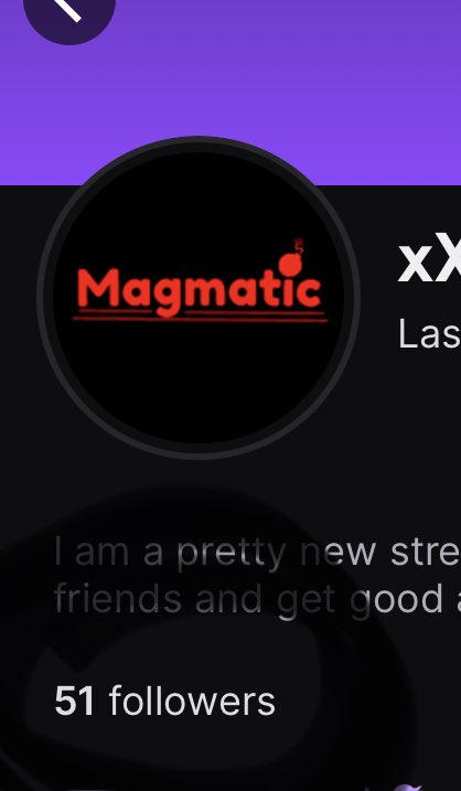 MagmaticLIVE's tweet photo. TWITCH AFFILIATE!!!!! https://t.co/VRCBmZ4OYs