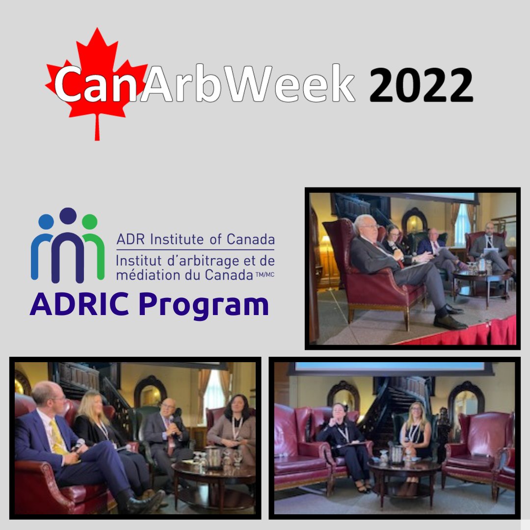 The ADRIC session <a href="/CanArbWeek2022/">CanArbWeek2022</a> with  @MKeenberg and <a href="/MichaelSchafler/">mike schafler</a> was a magnificent success - thank you to everyone involved!