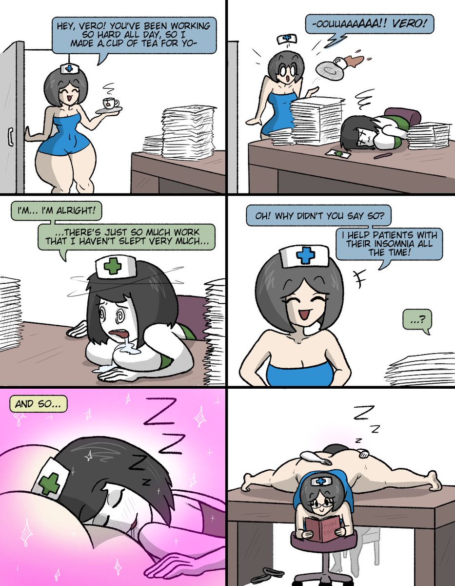 DoctorLoops's tweet photo. She might not be the smartest nurse at the hospital, but Mona is certainly an excellent friend (with benefits) 💙 https://t.co/ydDIHKPfY5