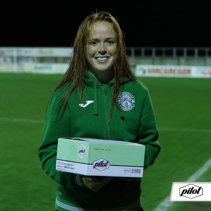 HibernianWomen's tweet photo. Ellis Notley was yesterday's @PilotBeerUK 𝗣𝗹𝗮𝘆𝗲𝗿 𝗼𝗳 𝘁𝗵𝗲 𝗠𝗮𝘁𝗰𝗵 🏅🍺

Nice one, @EllisNotley6!