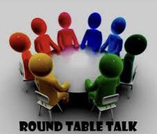 PDSB_Libraries's tweet photo. Today we had our first Round Table Talk!  @PeelSchools TLs chose a topic &amp; shared ideas, asked questions &amp; collaborated. No presenters, no slide deck, just a session run by TLs 4 TLs on a topic of their choice! Thx N.Brown 4 moderating. What’s our next topic Folx?  @oslacouncil https://t.co/zrpBO6Yl9t