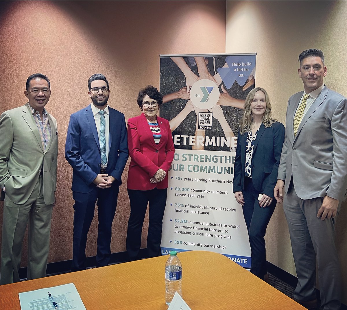 lasvegasymca's tweet photo. Thank you, Representative Horsford, Representative Lee, and Senator Rosen for joining the YMCA in community roundtables on the value of Medicare Advantage to our work around social determinants of health, preventative health, and chronic disease management! #ForABetterUs https://t.co/j7mQWPqLPN