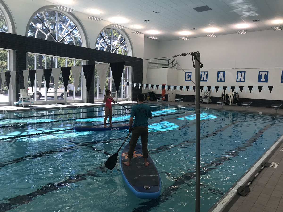 ccucmccollege's tweet photo. Paddle at the Pool! Wellness Wednesday was a hit today! #HHPCares #Jointhemovement https://t.co/B9TSw5tSaN