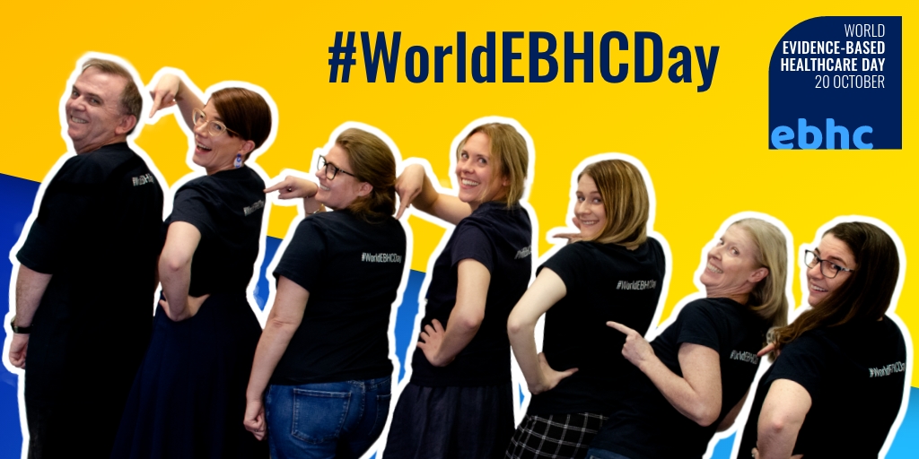 WorldEBHCDay's tweet photo. Don’t forget to let us know how you’re celebrating World Evidence-Based Healthcare Day 2022! 🎉

Tag us at #WorldEBHCDay @WorldEBHCDay so we can see your take on #PartnershipsForPurpose! https://t.co/A8TaF0cXAU