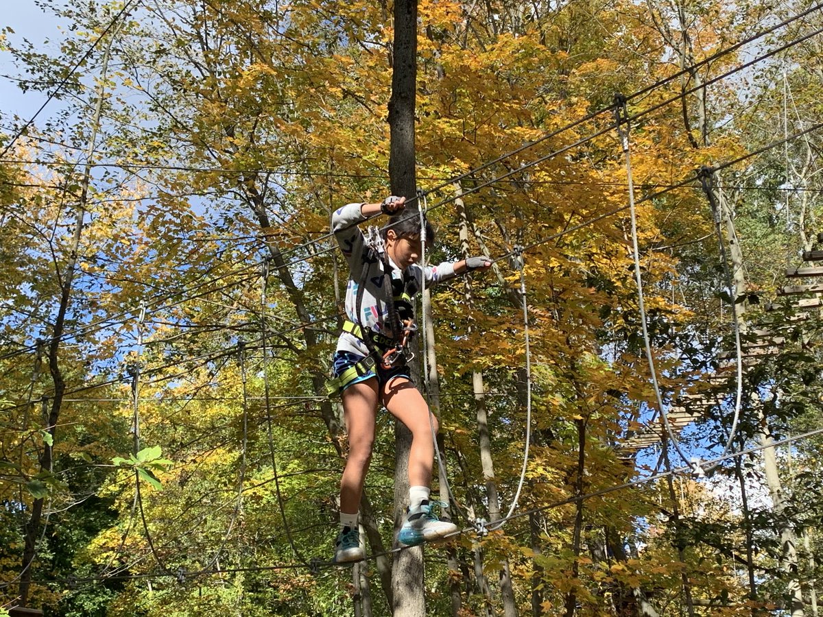 QRGega's tweet photo. Fifth Grade field trip to Boundless Adventures! What an awesome day! #qrspride https://t.co/zfEV54U6GJ