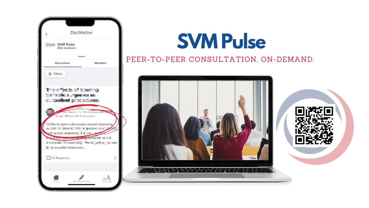 Have you joined SVM Pulse? By now, you should have received a welcome email from DocMatter with instructions on how to access your member profile and SVM Pulse. Questions? We're here to help: buff.ly/3CQvX6x @Angiologist @RKolluriMD @YogenKanthi @adityasharmamd