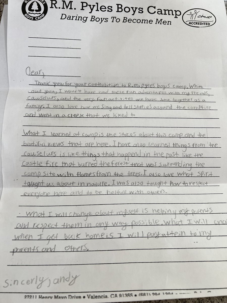 This why I will always believe in the magic of the <a href="/pylescamp/">R.M. Pyles Boys Camp</a>