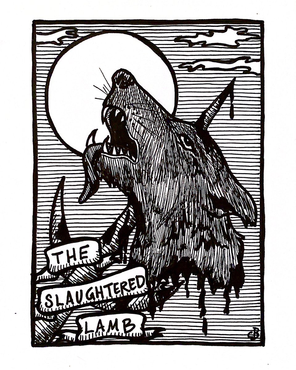 horrorfemme's tweet photo. Movie No. 16: An American Werewolf in London
#stillcatchingup #dailydrawing #dailydoodle #octoberdrawingchallenge #penandink #horrorart #scarymovie #werewolf #anamericanwerewolfinlondon #johnlandis #davidnaughton #griffindunne #stayontheroad #keepclearofthemoors #bewarethemoon https://t.co/MX15ix24lt