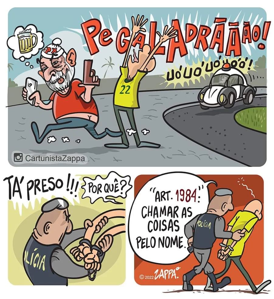 AugustoMoments's tweet photo. 𖣔 Pois é... Estão querendo proibir de chamar as coisas do que elas são! 😬🤐🤯
⠀ Deixe sua Opinião abaixo nos Comentários ⬇️💬✍🏻
⠀
◆⠀◆⠀◆
⠀
Link do Post em nosso Instagram:
https://t.co/wSEinarE9J
#Eleicoes2022 #Eleicoes2022 #SegundoTurno https://t.co/484KP3BeHN