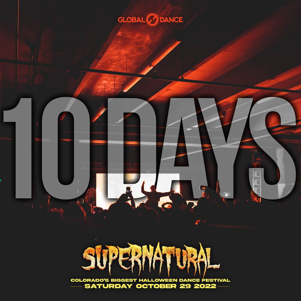 Just 1️⃣0️⃣ days until Supernatural returns to the Mile High on Saturday, October 29th! Snag your tickets now and join us at Colorado's Largest Halloween Festival! Tickets 🎟️ bit.ly/Supernatural20…