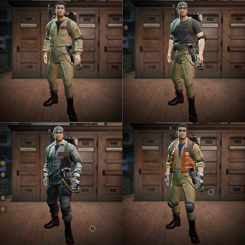GhostbustersWR's tweet photo. Time for a @ghostbusterssu fashion parade. Here’s this seasons flightsuit fashion collection. 

#ghostbusters #worcesterghostbusters #wrgb #ghostbustersspiritsunleashed #ghostbusterssu #illfonic #ghostbustersvideogame #spiritsunleashed #whoyagonnacall #s… https://t.co/fu1ojHShHJ https://t.co/z4V2KE4QfS