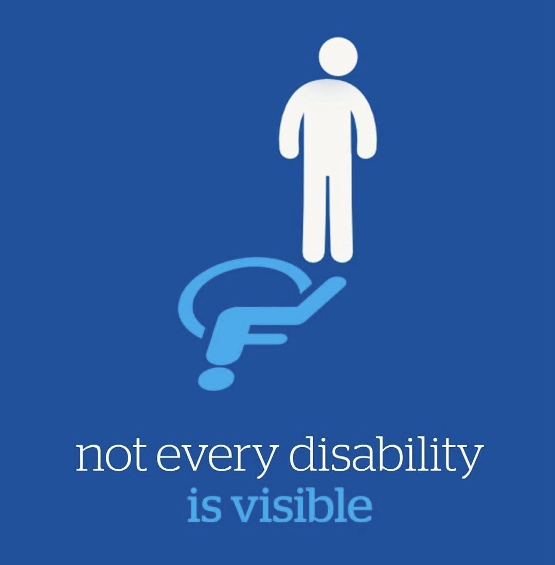 tkat24's tweet photo. Who knew it was Indivisible Disabilities Week? Join the movement to bring about awareness surrounding disabilities that cannot be seen. #InvisibleDisabilities #InvisibleDisabilitiesAwareness #DisabilitySolutions https://t.co/Bm0xA5Gorz