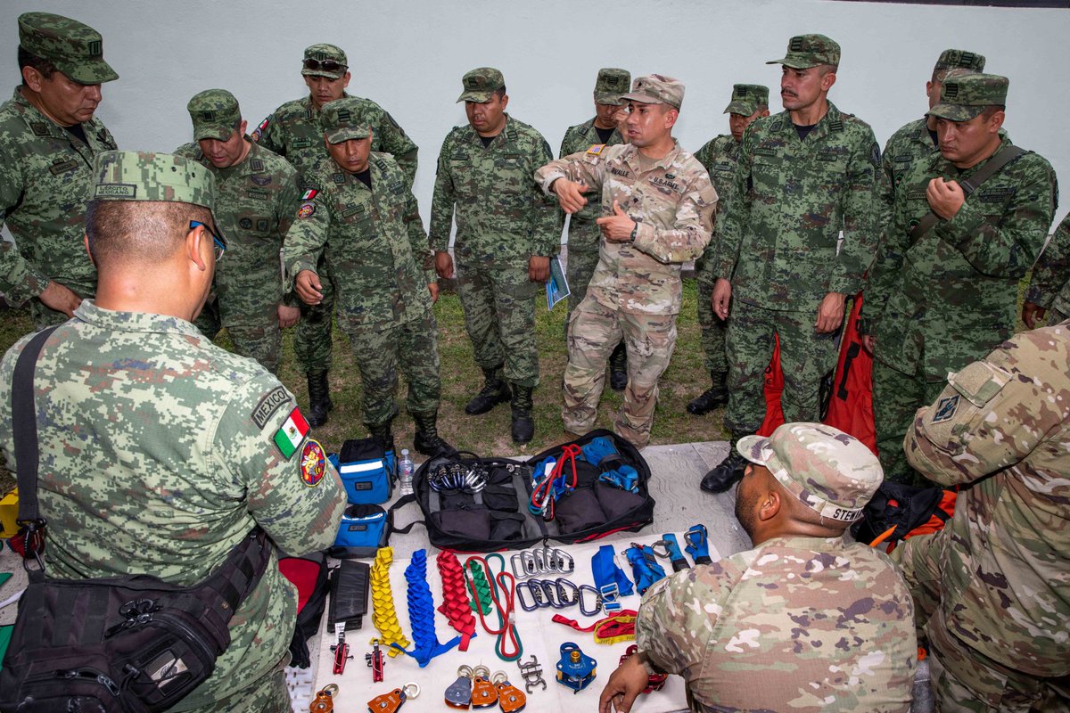 jtfcs's tweet photo. Fuerzas Amigas 2022 is in full swing! 

#FA22 will focus on disaster response operations, to foster and reinforce our military-to-military partnership between the U.S. and Mexico. @SEDENAmx https://t.co/fWxb6TvlxW