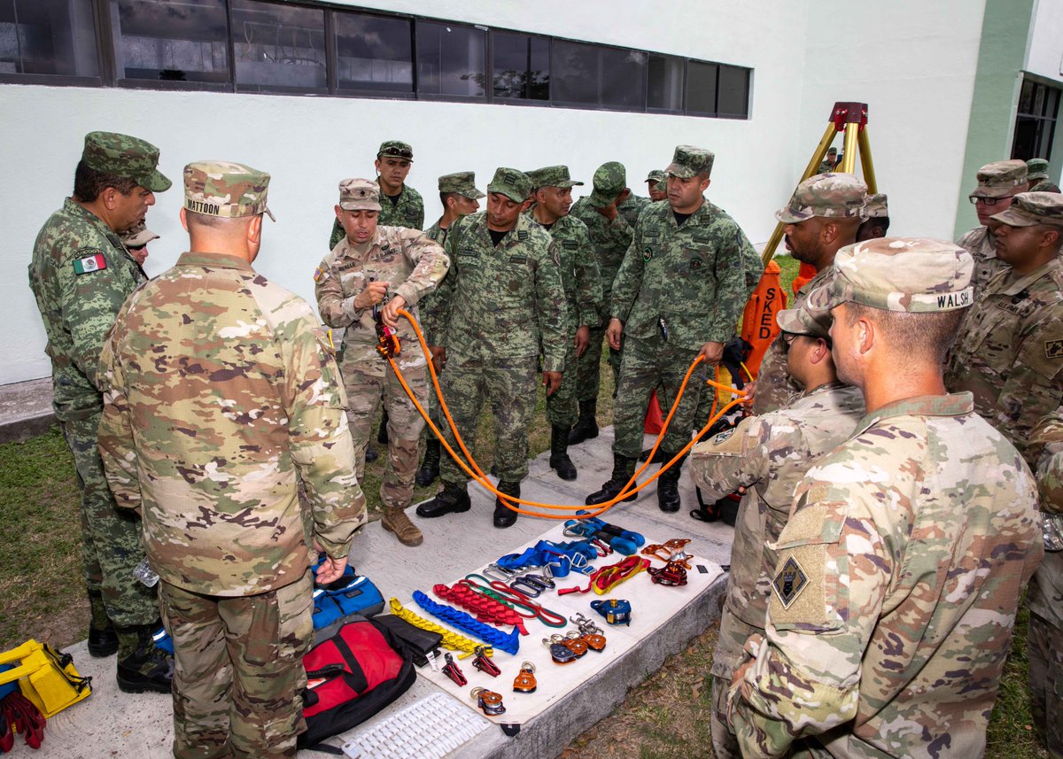 jtfcs's tweet photo. Fuerzas Amigas 2022 is in full swing! 

#FA22 will focus on disaster response operations, to foster and reinforce our military-to-military partnership between the U.S. and Mexico. @SEDENAmx https://t.co/fWxb6TvlxW