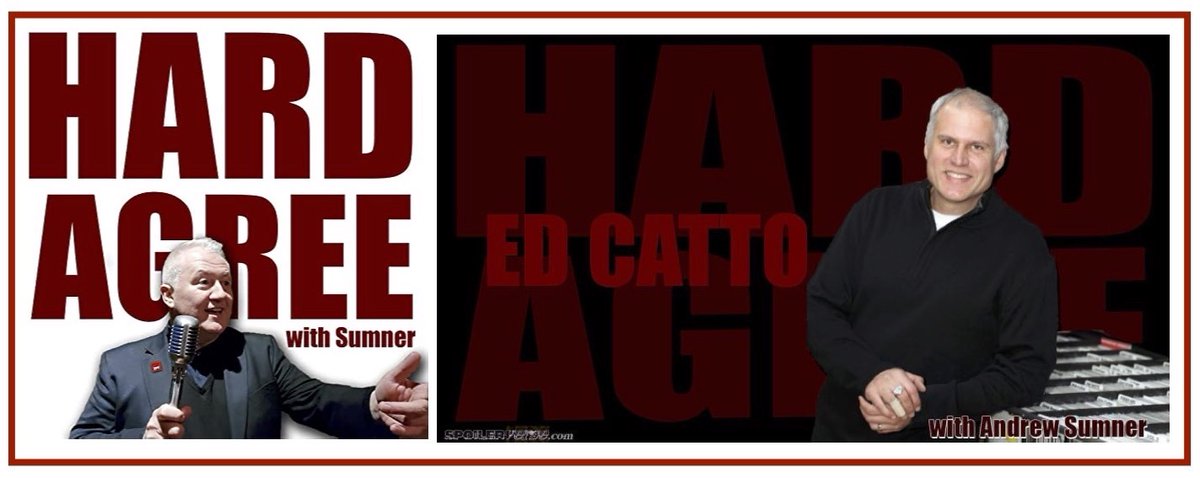 EdCatto's tweet photo. What a thrill to be interviewed on the HARD AGREE #podcast ! @IDWPublishing @CaptainAction66 @IC_Business @ICEntrepreneur https://t.co/CuMGVU55IB https://t.co/klqPrrHas5