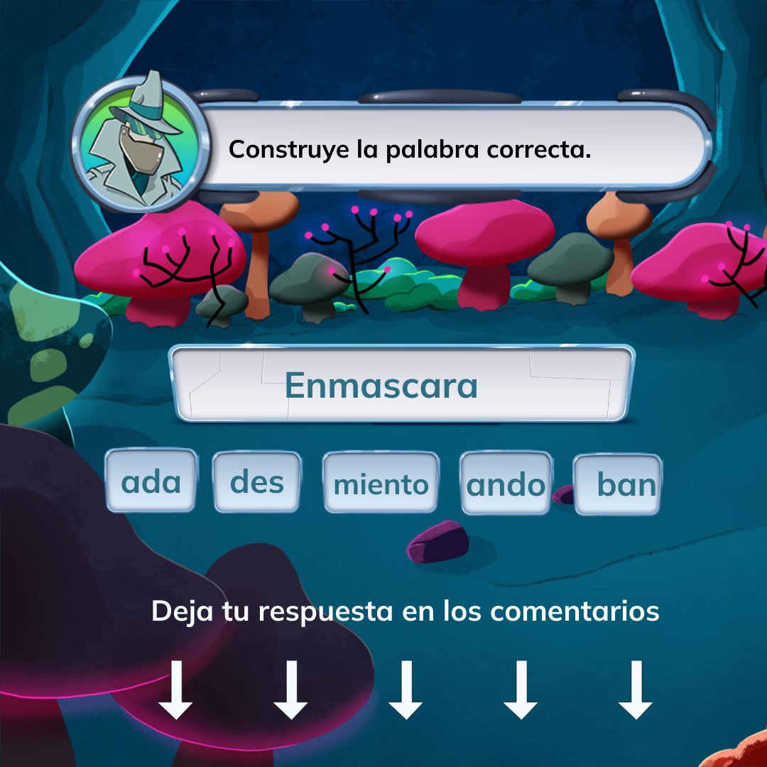 dytective_edu's tweet photo. ❓Enigma 20 del #Retodytective.
Cada vez se complican más los retos y las pistas se vuelven un poco más confusas.
🔍¿Tienes claro a dónde te lleva esta pista?
💬Comparte el reto con todos tus contactos y demuestra todo lo #quesabesde #dislexia.
@luzrello
#mesdeladislexia22 https://t.co/fmyAQETt9Y