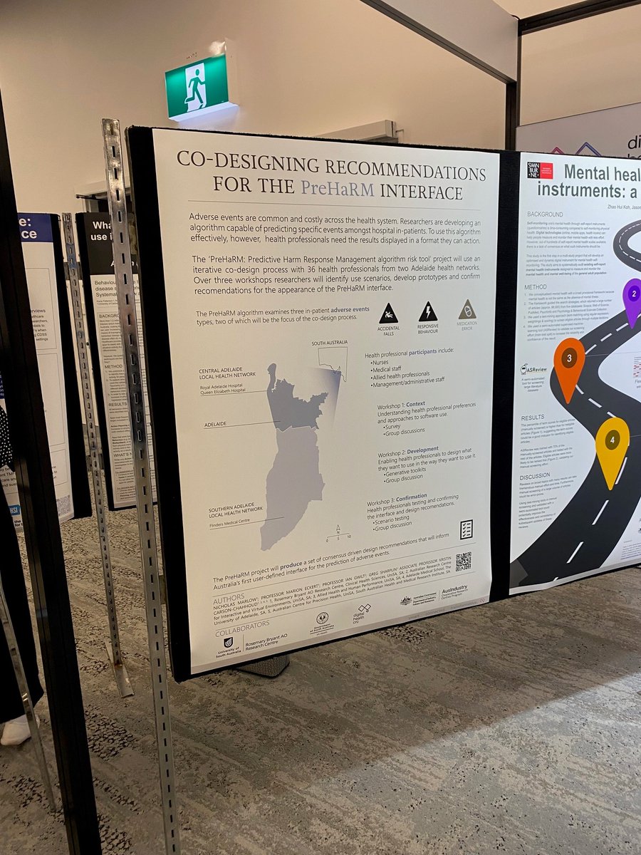 marioneckert5's tweet photo. @rbrc solving real world problems together with industry, on World Evidence-based Healthcare Day 2022 not just data for data sake, but applied to predict harm - lets stop the injury before it happens. PhD student Nick Marlow presenting in Sydney #CodesignCare https://t.co/JzzeOnb3YC