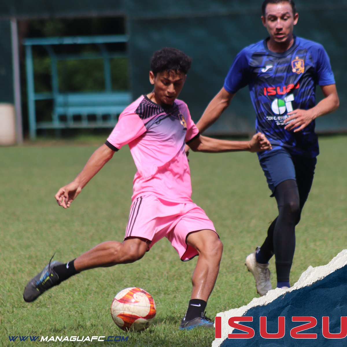 ManaguaFC_'s tweet photo. ๐ฆโ ๏ธ ยกLas dos escuadras se preparan para el regreso en Liga!
Siempre con la #CalidadInsuperable de ISUZU Nicaragua ๐๐ https://t.co/qZ4ZhfQHxG