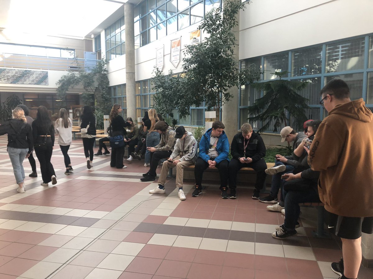 SColemanNL's tweet photo. College tours for our seniors today! @PasadenaAcademy @NLESDCA @tgreenham @grenfellcampus https://t.co/6U6JLHK7Hd