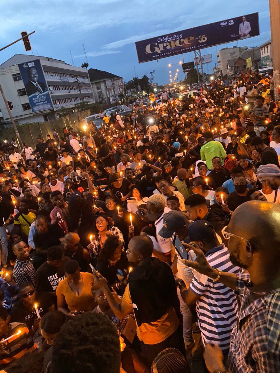 aibyofficial's tweet photo. We will never forget the Lekki Massacre that happened on the 20th of October, 2020. 
May the souls of those who lost their lives continue to rest in peace.🕊️❤️

#LekkiMassacre
#Lekkitollgate
#10-10-2020
#EndSARSMemorial2.0 https://t.co/WfKm99Nwbj