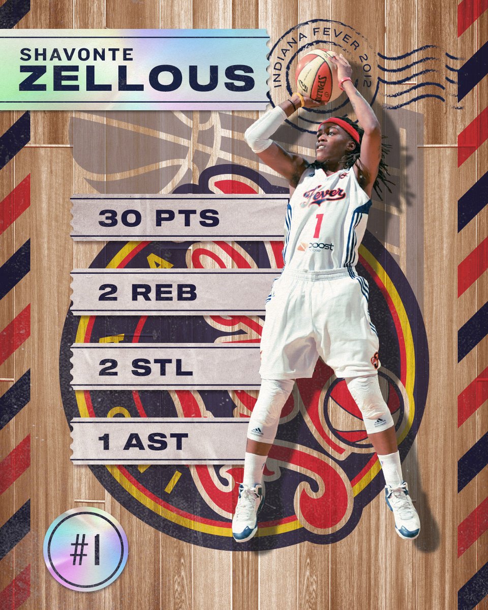 IndianaFever's tweet photo. on this day in #Fever2012, @SZellous1 had herself a night 👏 https://t.co/VPjNJOXTdH