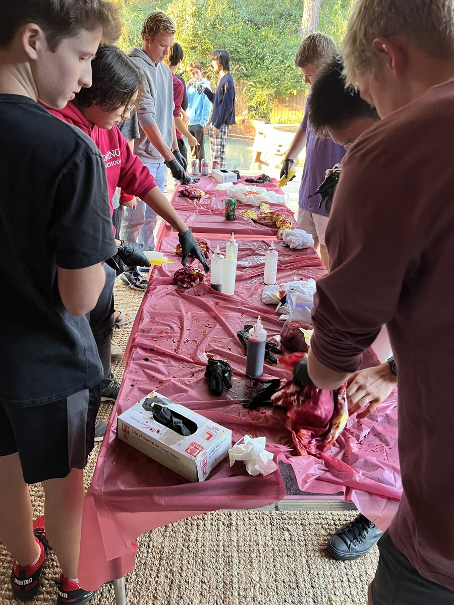 CyWoodsSwim's tweet photo. Red and Gold Tie-Dye Team Party in preparation of our annual Red vs Gold Intrasquad Swim Meet this Saturday! #Red #Gold #cywoods212 #redvsgold https://t.co/Mui1md2Evl