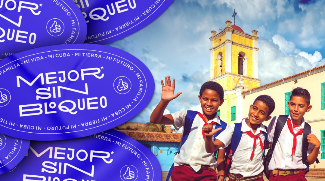 cubacooperaven's tweet photo. Por la felicidad de los niños y las niñas cese el bloqueo contra Cuba.

#MejorSinBloqueo #Cuba #CubaPorLaVida #CubaSalud2022  #CubaPorLaPaz #CubaEsAmor https://t.co/5MZZPEaamt