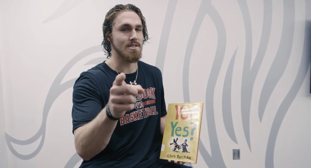 A very special shout out to @haybrochill for the fabulous read aloud. You touched over 400 kids with one book! 📚🏀🐔#RealMenRead #gamecocks #villagemindset <a href="/LeaphartElem/">Leaphart Elementary</a> <a href="/GamecockMBB/">South Carolina Men's Basketball</a> <a href="/CoachLParis/">Lamont Paris</a>