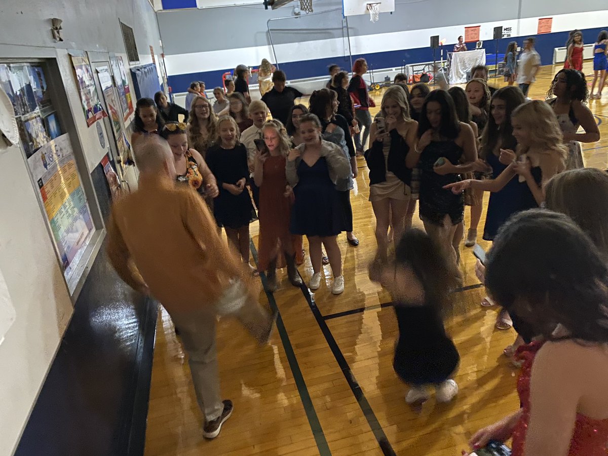 principaldave's tweet photo. Mr. Graver bustin’ a move! #UnityDance https://t.co/d7N5sDSORl