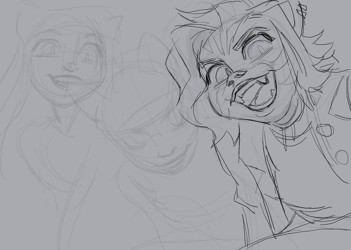 some more sketches ive done on PS, i gotta clean up the toralei one since i do wanna finish that one 