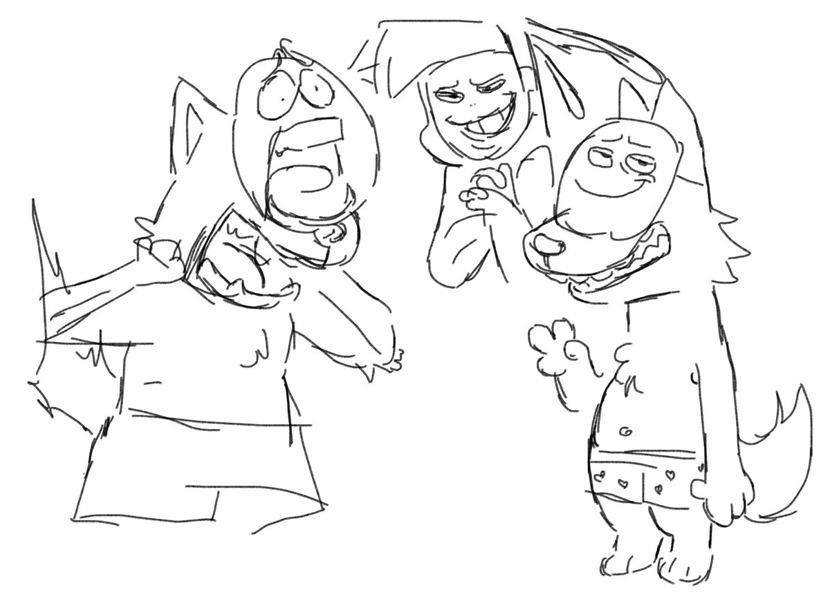 some more sketches ive done on PS, i gotta clean up the toralei one since i do wanna finish that one 