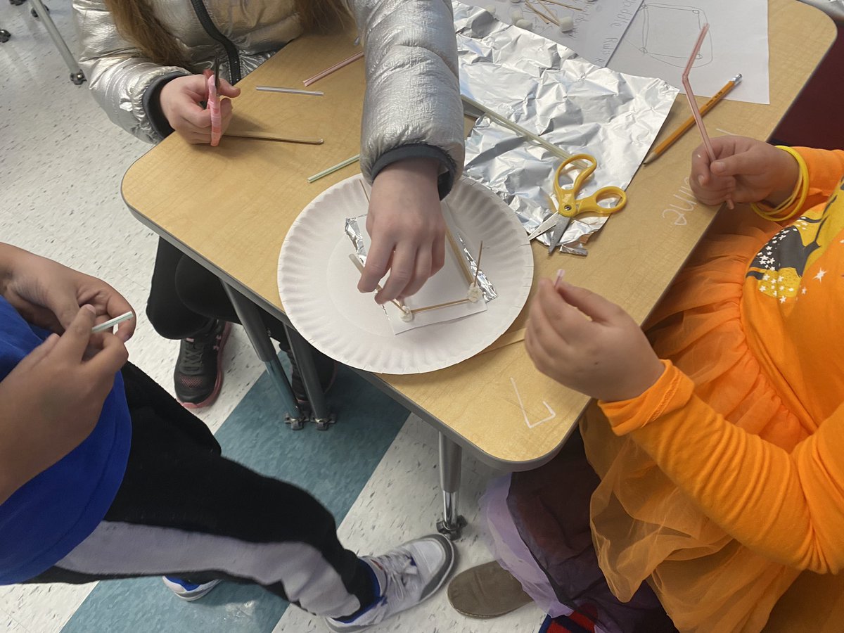 MrsWheelerFCPS's tweet photo. To wrap up our weather and climate unit, students built hurricane proof structures and tested the durability of their structures in various wind speeds and rain (simulated by an industrial fan and our sink!) 
So much fun with these engineers! #oneWaverley https://t.co/S6CzNuX8GZ