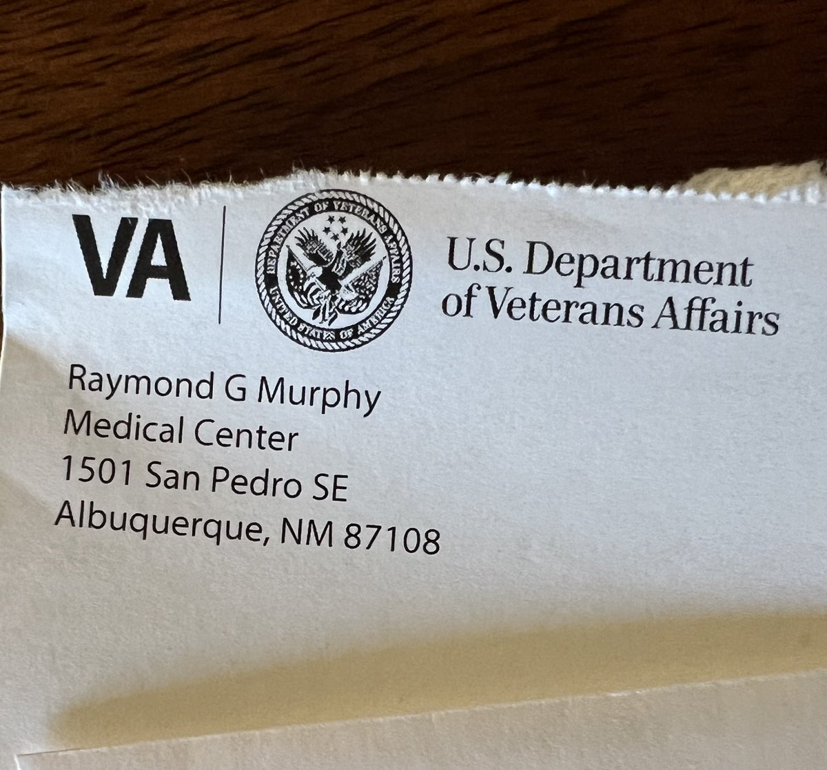 BoatmanNm's tweet photo. The VA in ABQ sent all 3 veterans in my house a Flu Shot reminder card… for clinics in Northern CALIFORNIA!? #Quality #HealthcareFreedom #newmexico #Veterans #nmpol https://t.co/4YgaAGQMAC