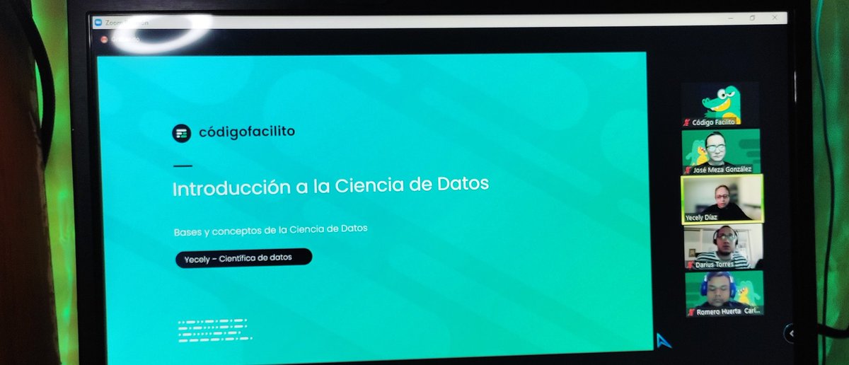 pepmezag's tweet photo. Iniciando bootcamp con una de las mejores data scientist en México 😁 https://t.co/Pda2fWmsjx