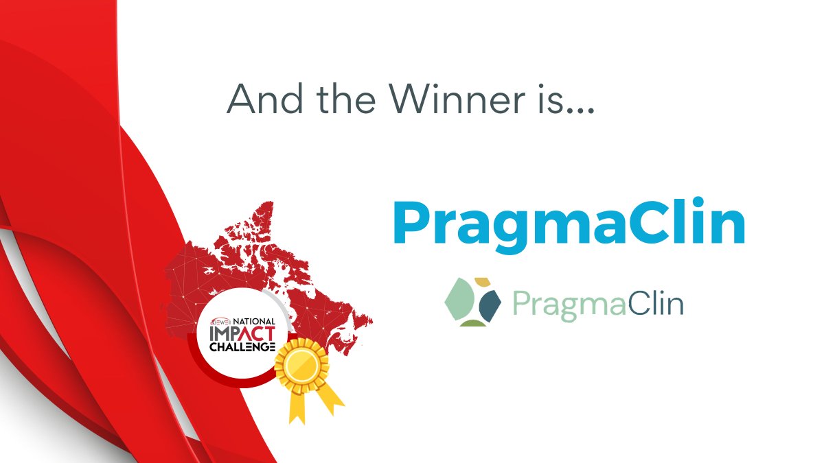 AGEWELL_NCE's tweet photo. Congratulations to @PragmaClin on being named this year’s National Impact Challenge Pitch Competition winner! #AWImpact #AGEWELL2022🏆🎉✨ https://t.co/7RvM3e926Z