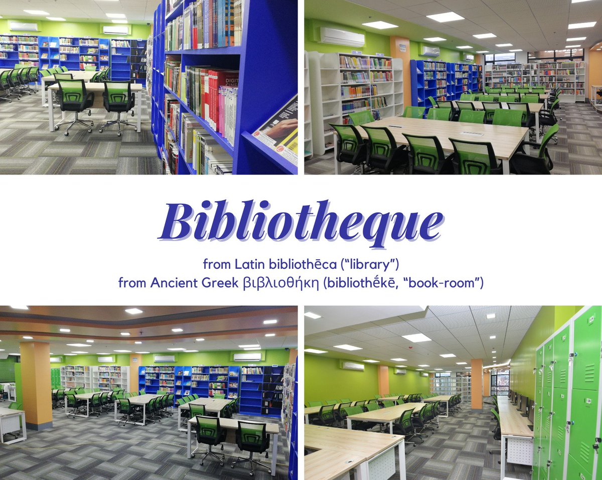 theimsph's tweet photo. Our BIBLIOTHEQUE! The place where our students have access to a wide range of learning materials and other resources.

Check more 👉https://t.co/7AVdELXOzn
#ProudlyIMS #OneJIB #trulyinternationaltrulyglobal #TourismSchool #HospitalitySchool #CulinarySchool #InternationalSchool https://t.co/L8F1og1VMr